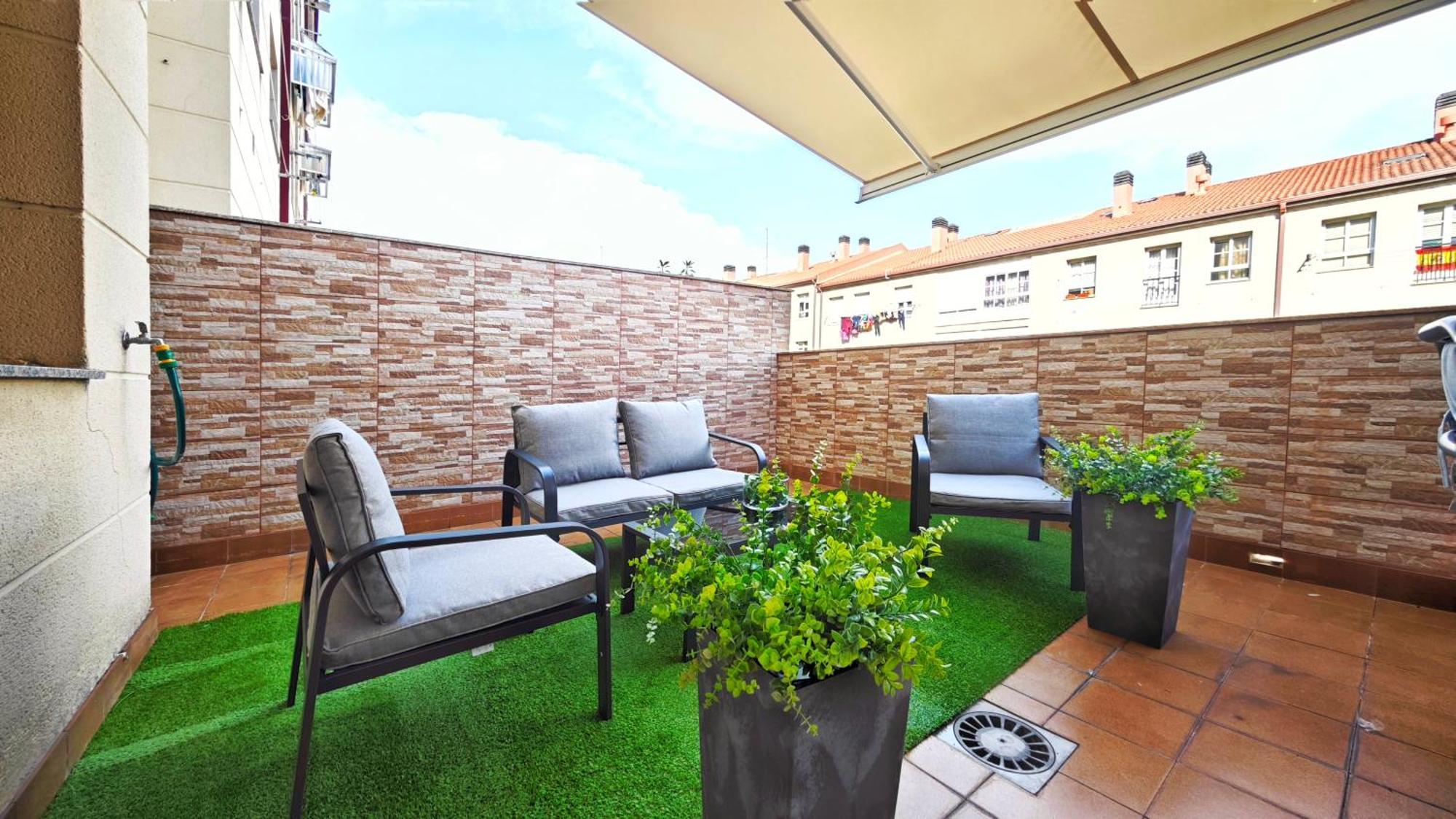 Piso Centrico Santiago De Compostela Con Amplia Terraza Apartment ภายนอก รูปภาพ