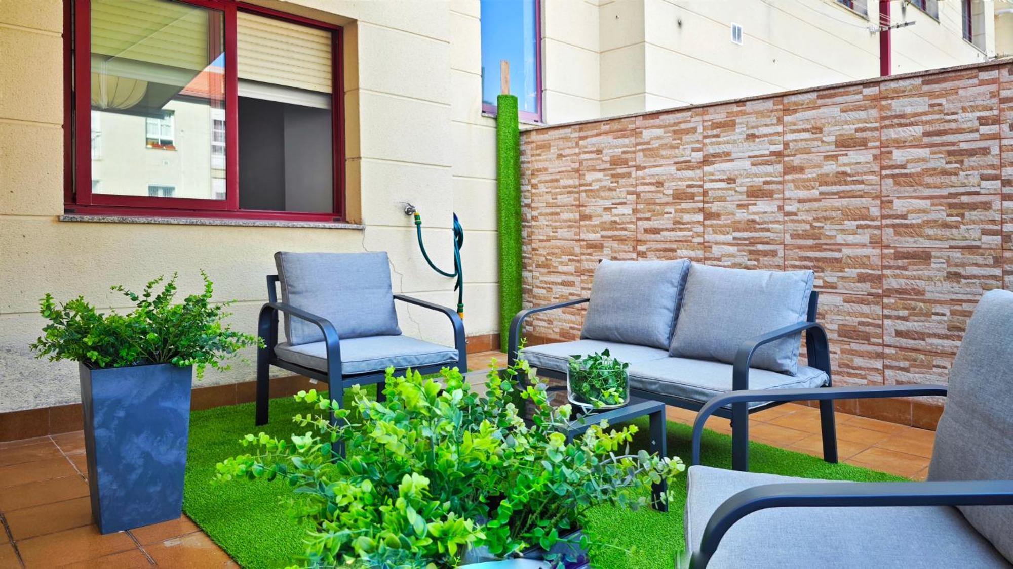 Piso Centrico Santiago De Compostela Con Amplia Terraza Apartment ภายนอก รูปภาพ