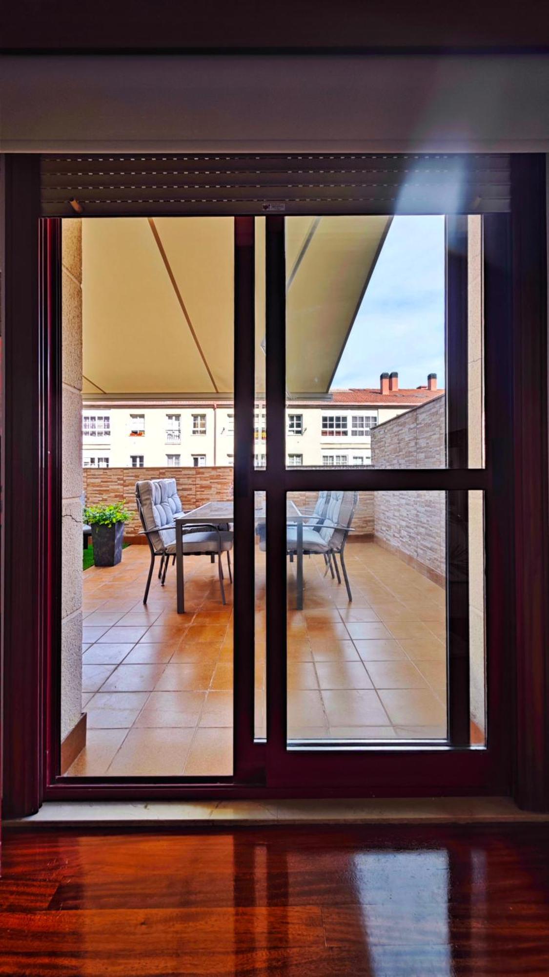 Piso Centrico Santiago De Compostela Con Amplia Terraza Apartment ภายนอก รูปภาพ