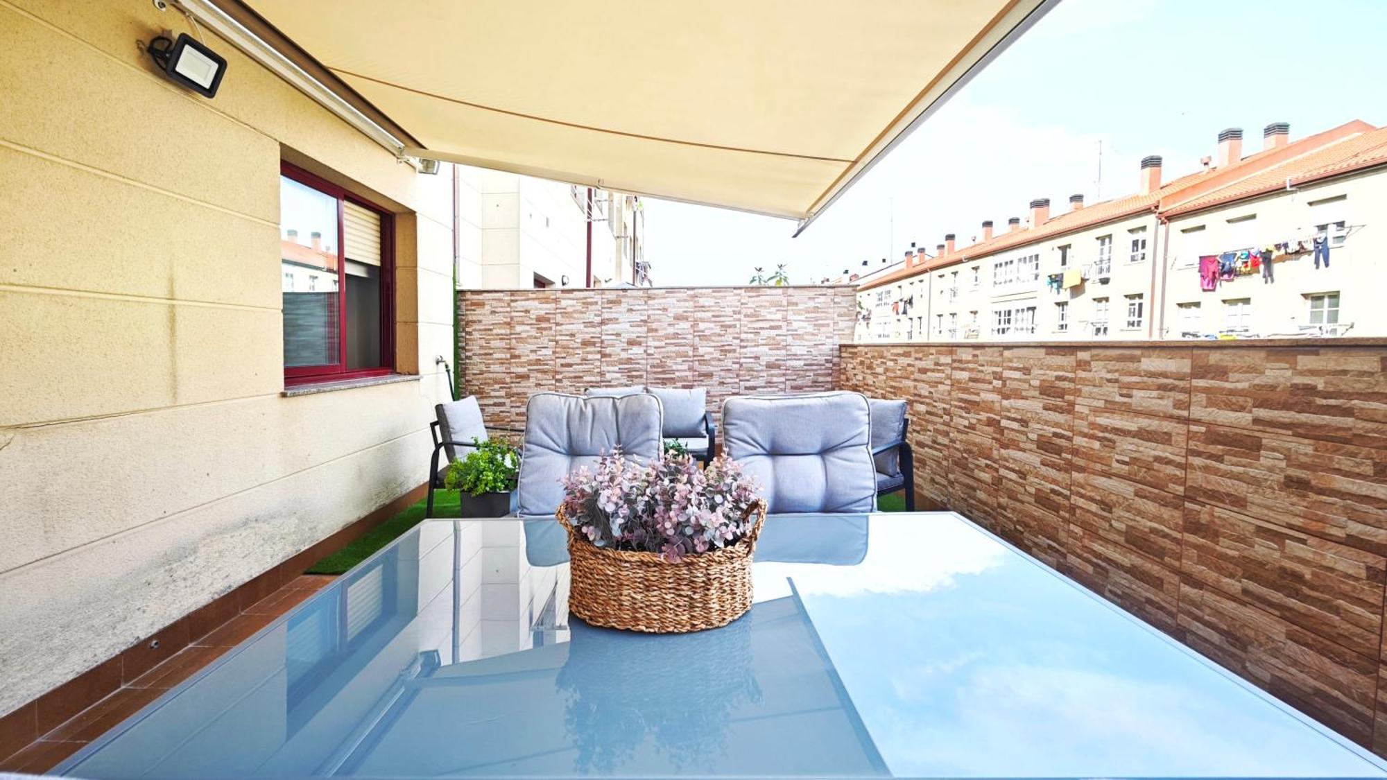 Piso Centrico Santiago De Compostela Con Amplia Terraza Apartment ภายนอก รูปภาพ